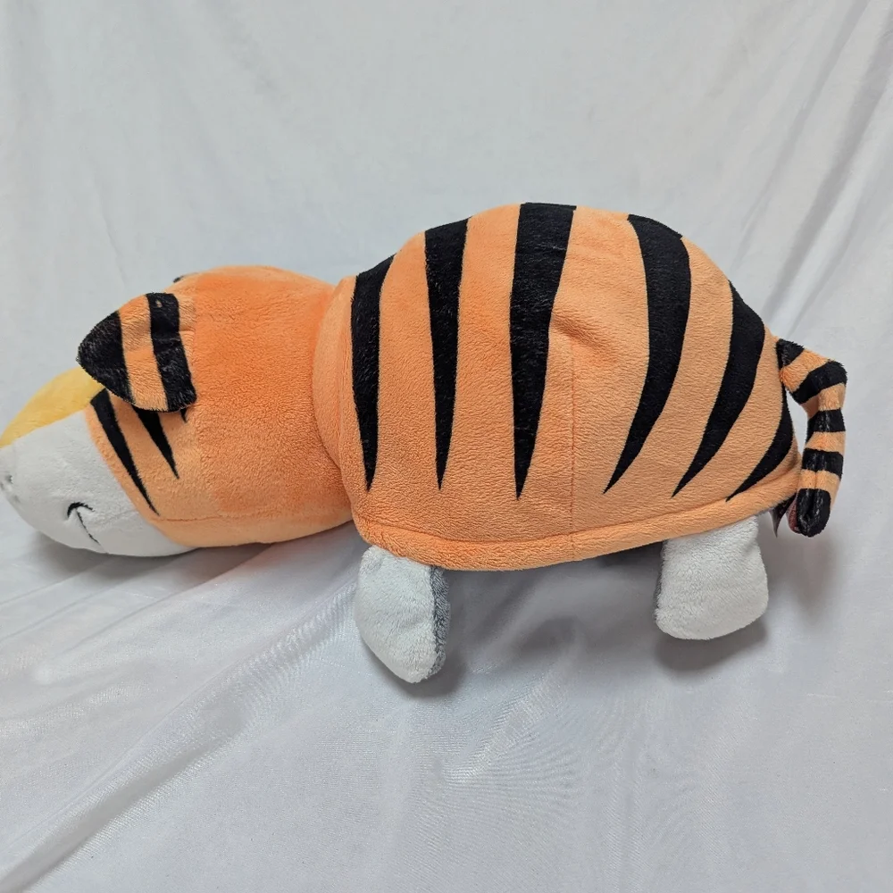Flip A Zoo 2 In 1 Stuffed Animal Emma Elephant Theodore Tiger 18